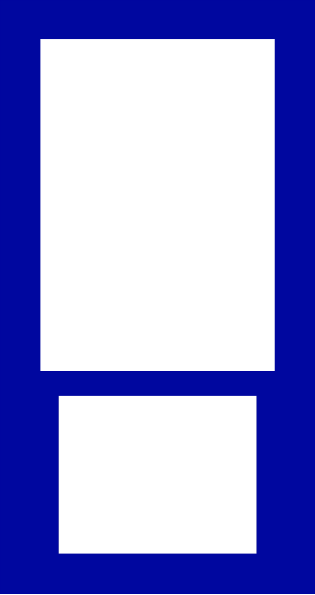 Certificate Frame Cf-3007 - Flag (1105x2083), Png Download