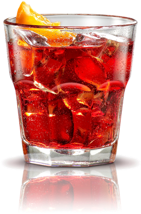 Craft Cocktail - Negroni Drink (327x449), Png Download