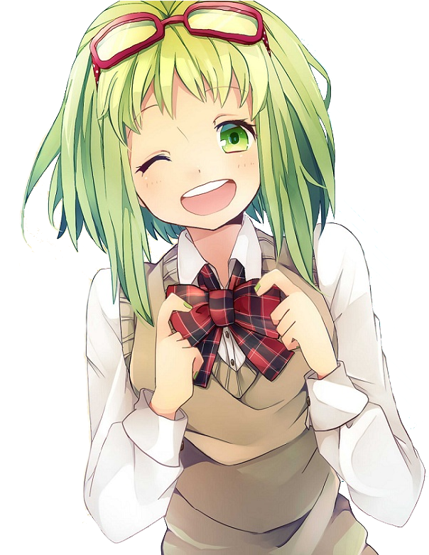 Schoolgirl Hanabi - Gumi Vocaloid School Uniform (650x780), Png Download