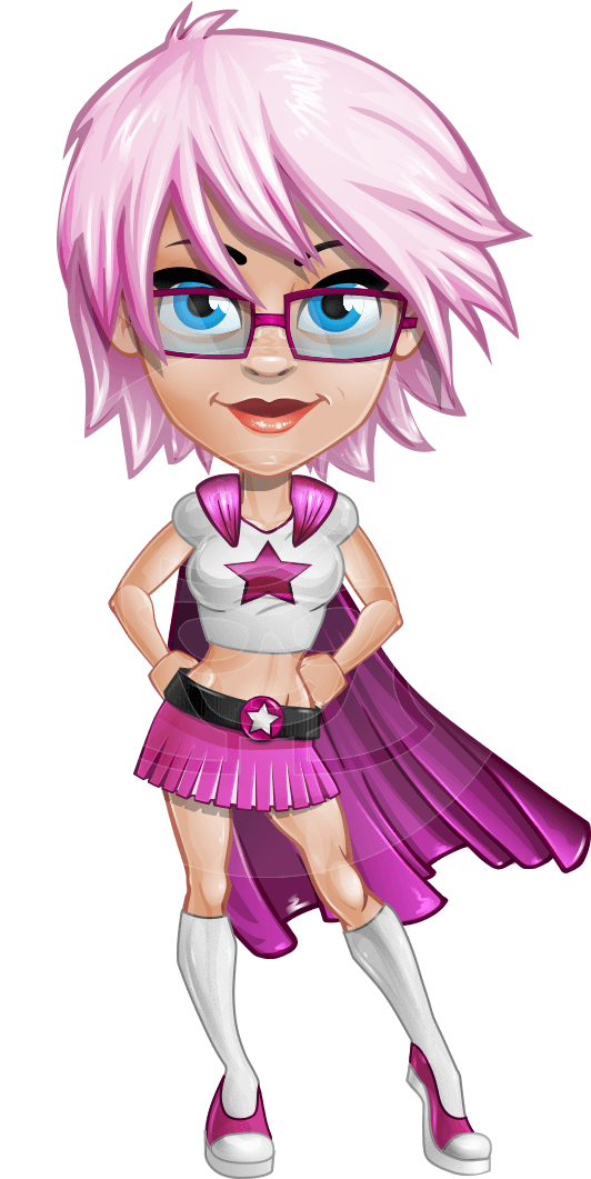 Super Schoolgirl Sakura - Cartoon (691x1060), Png Download