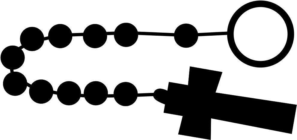 Open - Rosary Logo Png (1000x470), Png Download