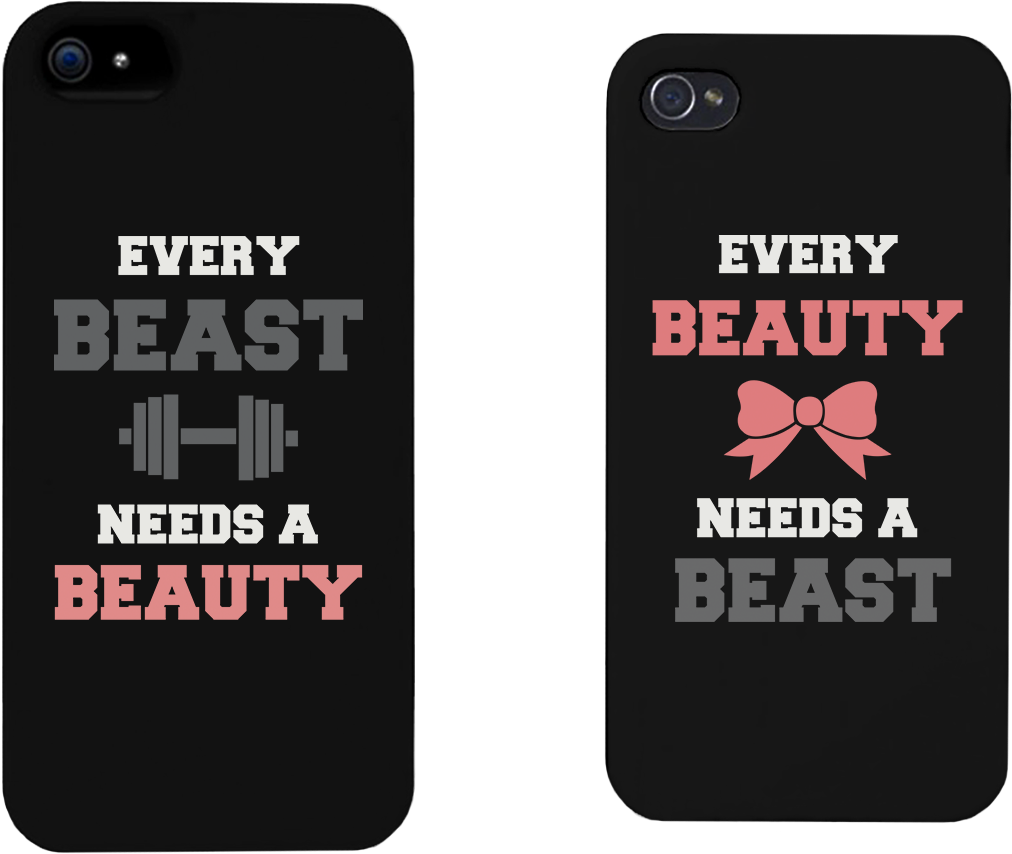 Every Beauty And Beast - Every Beast Needs A Beauty Cover Phone (1860x1200), Png Download