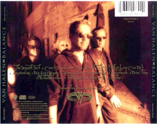 More Views - Van Halen - Balance (music Cd) (500x500), Png Download