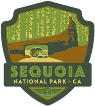 Sequoia National Park Emblem - Smoky Mountains National Park Sticker (400x400), Png Download
