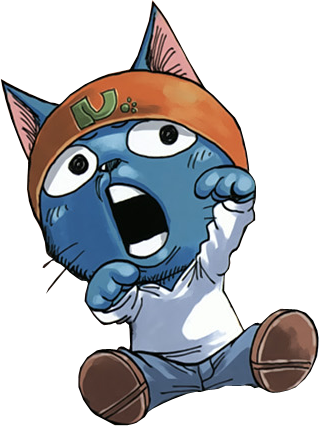 Rapper Happy - Fairy Tail Happy (319x426), Png Download