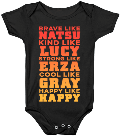 Fairy Tail Personality Baby Onesy - Metroid Ridley T Shirt (484x484), Png Download