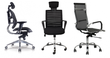 Ergonomic Mesh Chairs - Office Chair (700x200), Png Download