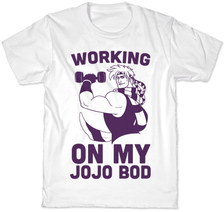 Working On My Jojo Bod Kids T-shirt - 420 Blaze It Shirt (484x484), Png Download