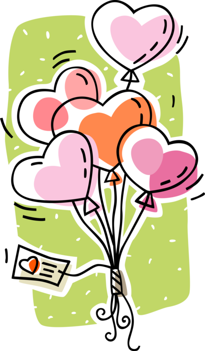 Vector Illustration Of Valentine's Day Sentimental - Heart (409x700), Png Download