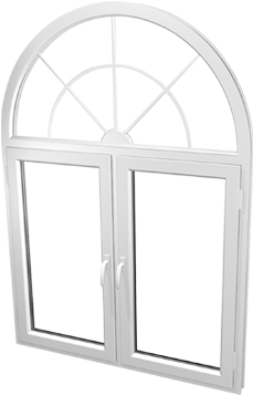 Arched Window - Kemerli Pencere (690x376), Png Download