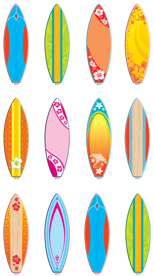 Surfboards Mini Accents - Surf Boards (900x900), Png Download