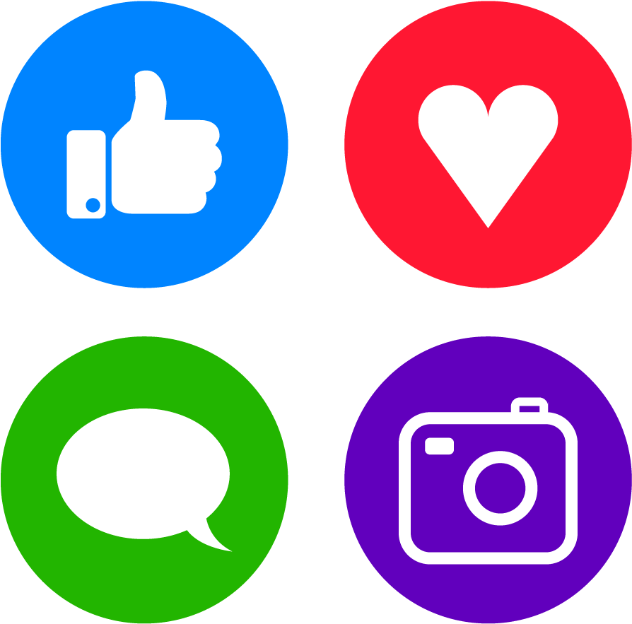 Leverage Social Media - Gif Deixe Seu Like (990x990), Png Download