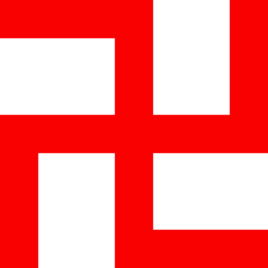 Horogkereszt Png Clipart Red Swastika Society Symbol - Horog Kereszt (900x900), Png Download