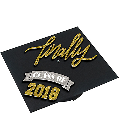 Graduation Cap Or Going Classic Once You Have Figured - 2018 Graduation Cap Decorations (400x544), Png Download