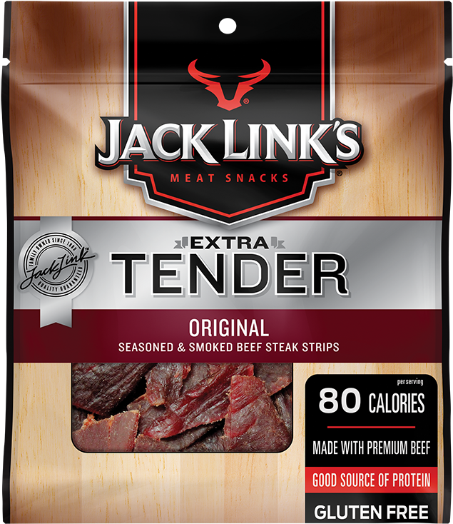 Extra Tender, Original Beef - Jack Link's Extra Tender (700x788), Png Download