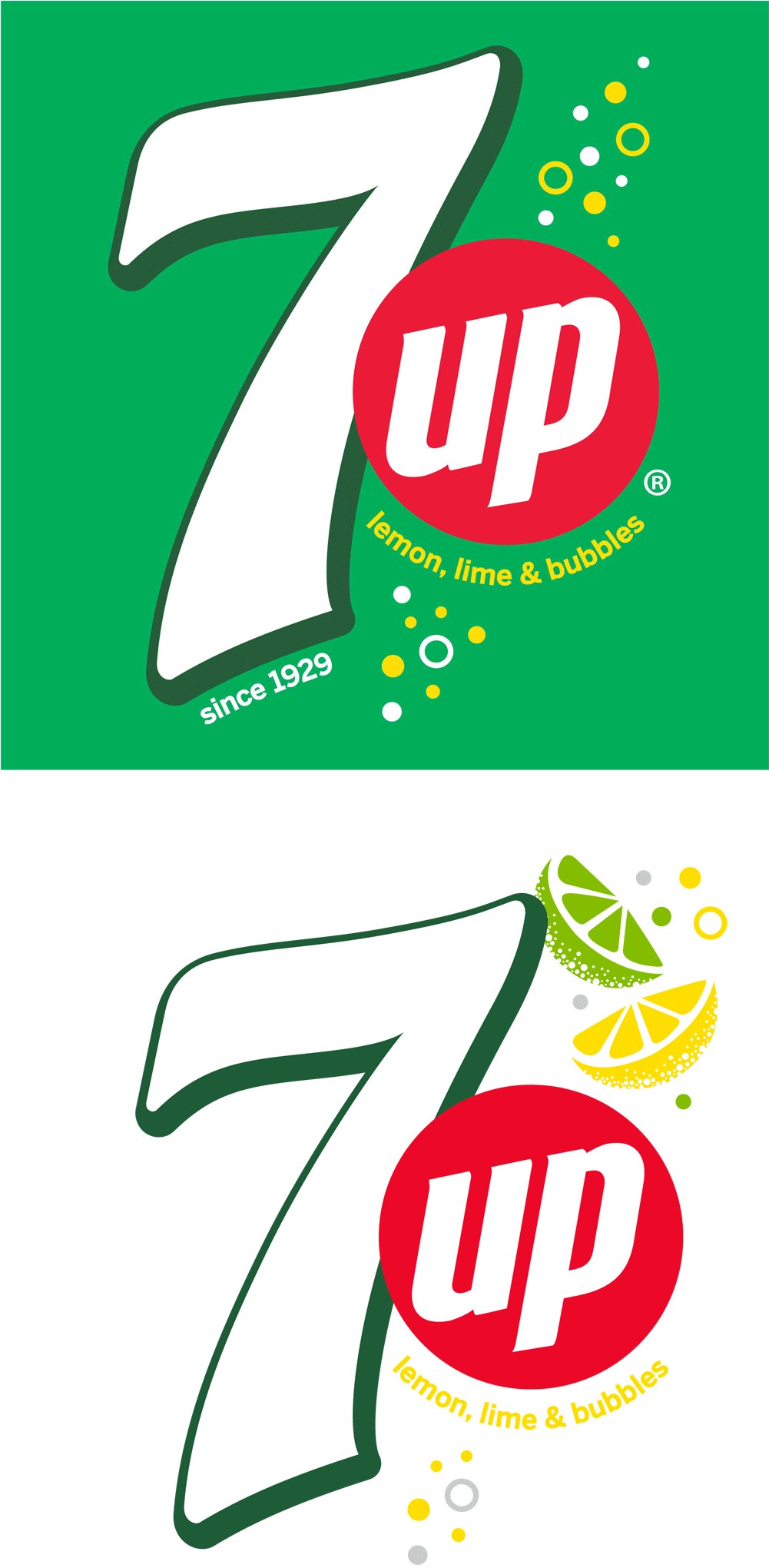New Logo And Packaging For Pepsico's 7up - 7up Free 330ml - Case Of 24 (1000x2112), Png Download