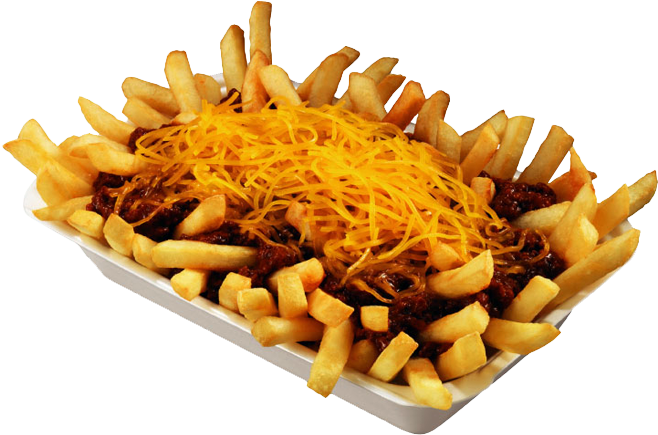 Chili Fries By Fearoftheblackwolf On Deviantart - Krystal Free Chili Cheese Fries (688x456), Png Download