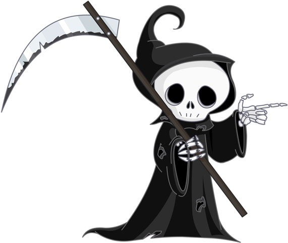 Grim Reaper Png Clipart - Der Tod Und Andere Höhepunkte Meines Lebens (600x506), Png Download