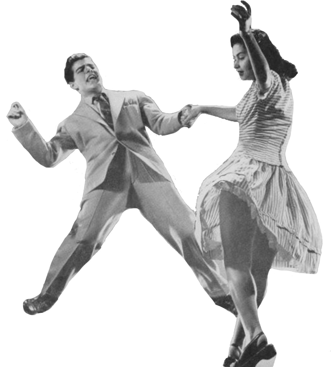 Vintage Dancers - Art Print: Mili's Kaye Popp And Stanley Catron Demonstrating (1500x1500), Png Download