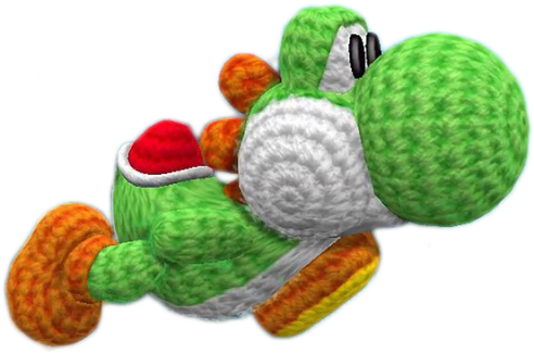Ejjioim Iamwsha - Nintendo Yoshis Woolly World Wii U (500x500), Png Download