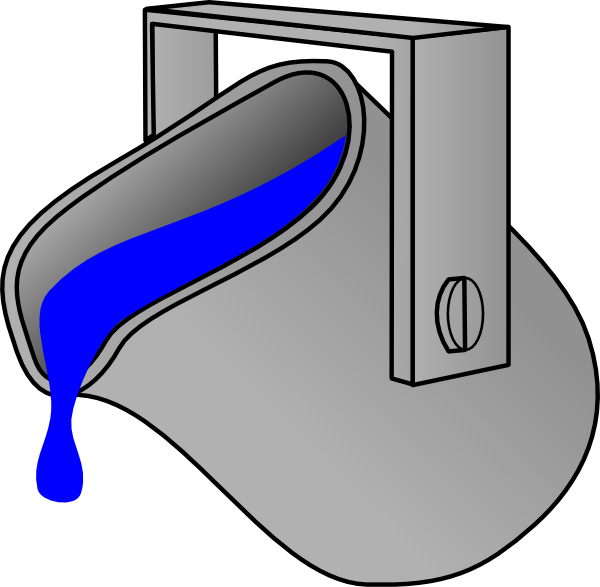 Bucket Svg Clip Arts 600 X 587 Px (600x587), Png Download