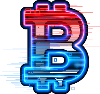 Bitcoin Logo Tp - Graphic Design (687x372), Png Download