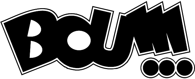 Black, White, Explosion, Sound, Comics, Loud, Boom - Comics Png Black And White (640x320), Png Download