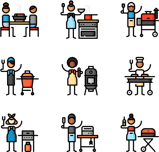 Bbq - Icon (600x564), Png Download