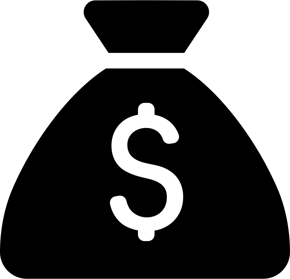 Bag Of Money With Dollar Sign Comments - Icon Dollar Sign (980x942), Png Download