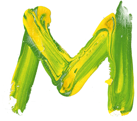 Brazil Paint Font Letter M Paint Font Brazil - M Letter Logo Png (527x511), Png Download