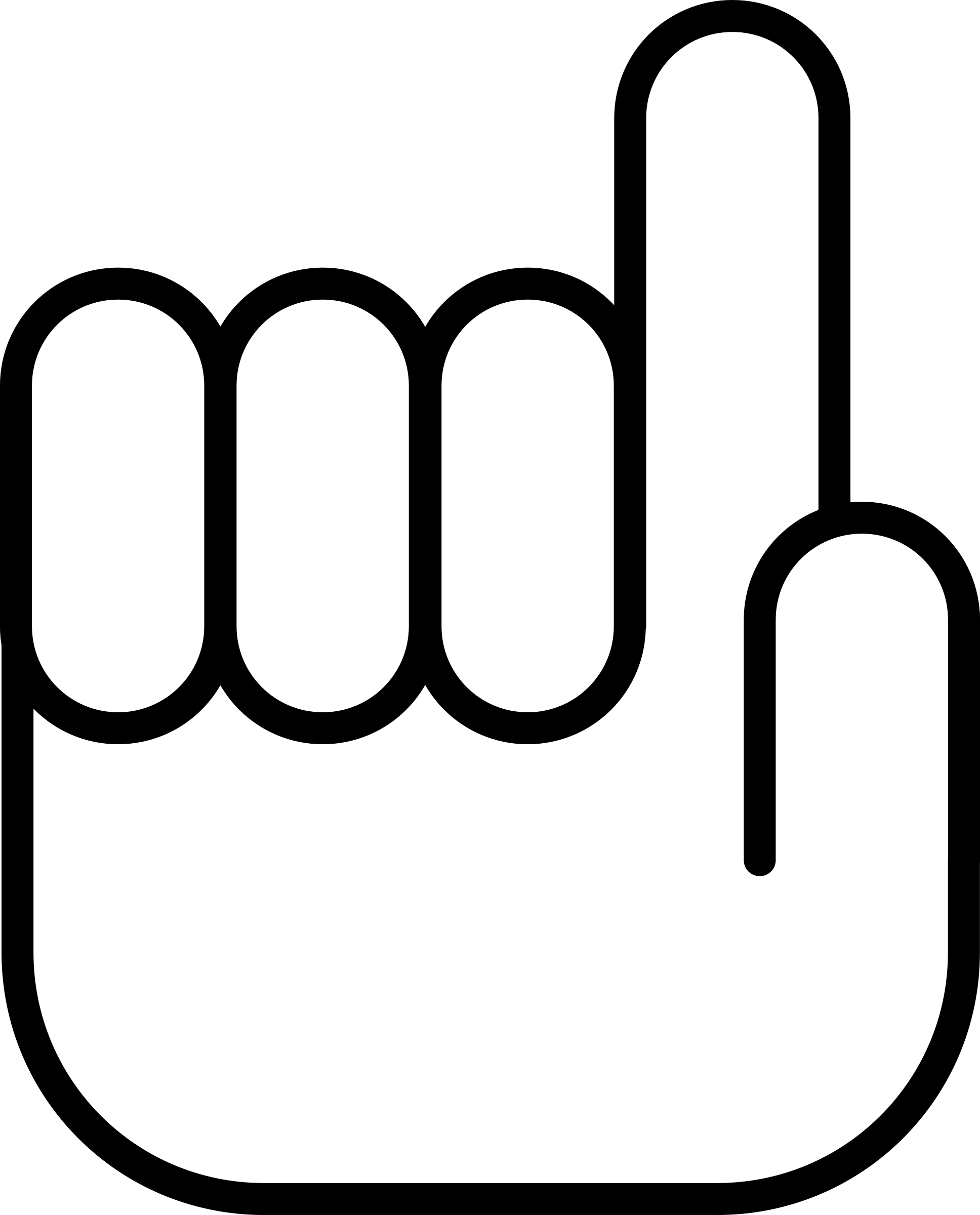 Pointing Hand Clipart (480x595), Png Download