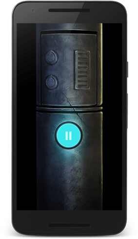 Creating A Lightsaber With Polymer - Smartphone (340x507), Png Download