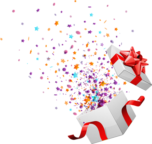 Confetti Vector Png - Happy Birthday Confetti Png (500x474), Png Download