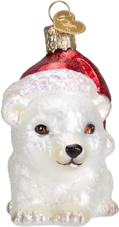 Old World Christmas Glass Blown Ornament With S-hook (950x950), Png Download