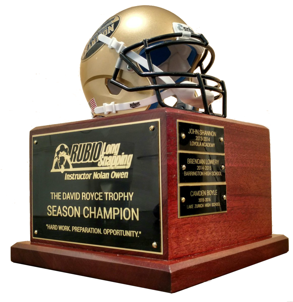 David Royce Trophy - Football Helmet (1000x1012), Png Download