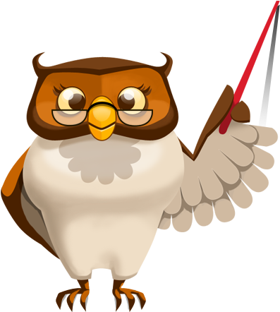 Posts About Owl Written By - Owl Teacher Png (400x400), Png Download