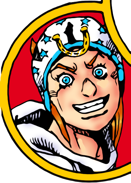 17 Sep - Jjba Johnny Joestar Smile (500x700), Png Download