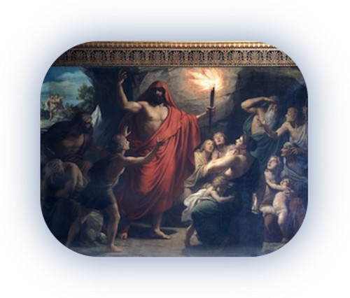 Prometeo Dador Del Fuego Y De La Luz - Christian Griepenkerl (500x426), Png Download