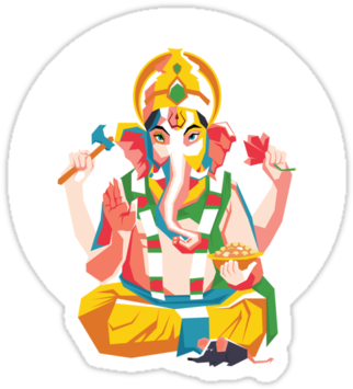 Lord Ganesha Png Lord Ganesh - Ganesha (375x360), Png Download