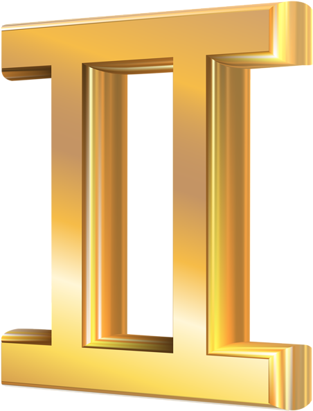 Pin By Shwe Myint On Png Pictures - Gold Gemini Png (457x600), Png Download