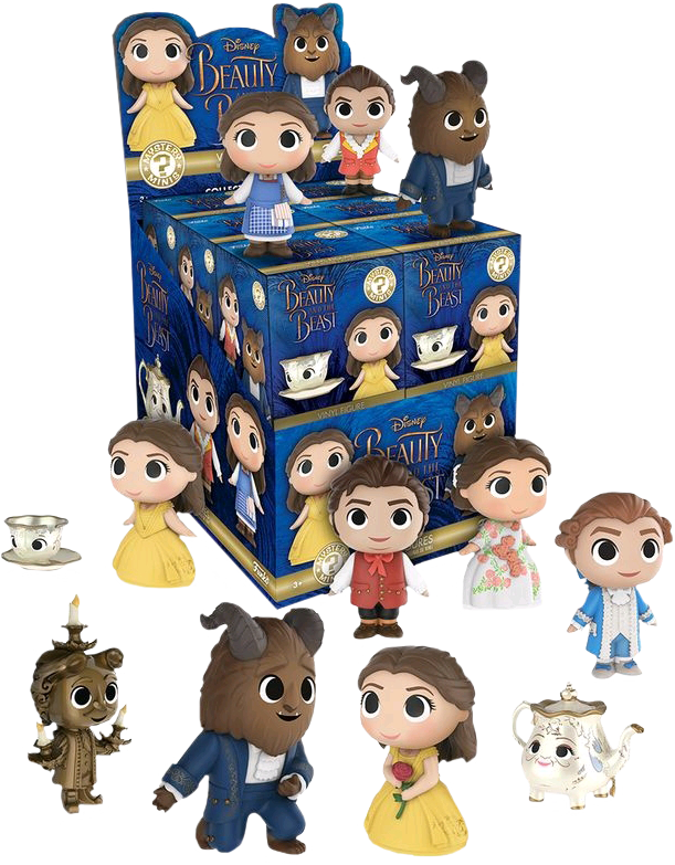 Beauty - Funko - Mystery Mini Blind Box: Beauty (611x783), Png Download