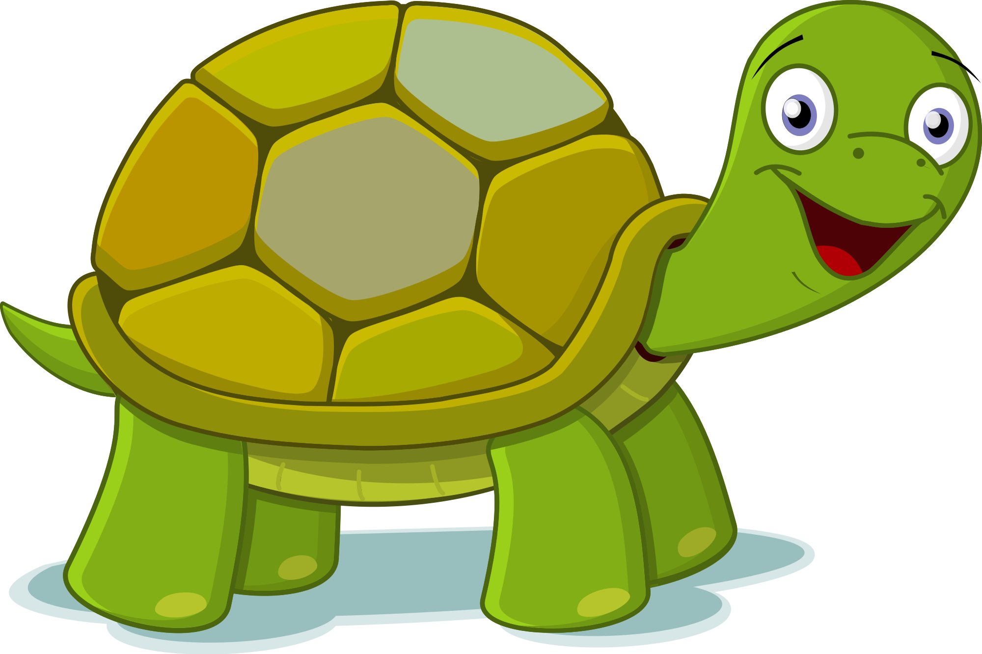 Obey Clipart Turtle - Turtle Clipart (2000x1332), Png Download