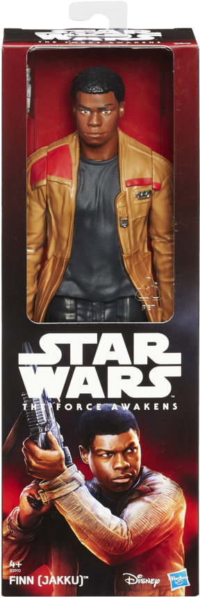Star Wars Episode 7 Hero Series Figures Ast - Finn Star Wars Hasbro (900x900), Png Download
