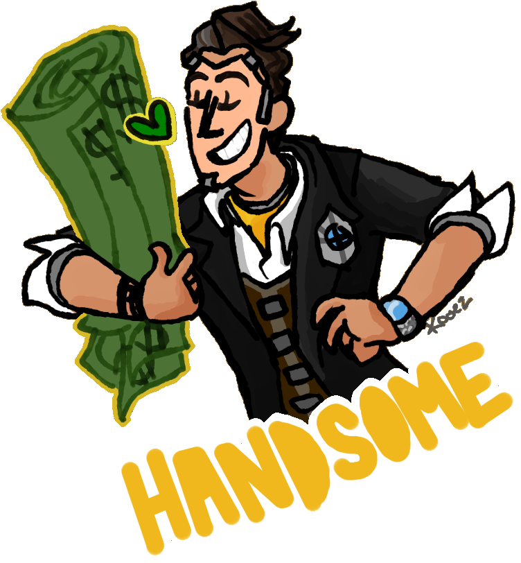 Handsome - Cartoon (821x857), Png Download
