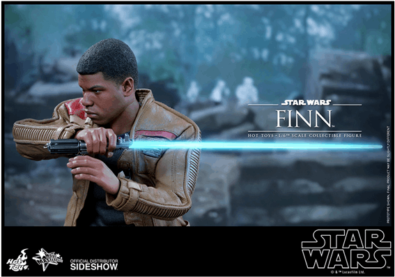 1 Of - Hot Toys Finn (star Wars Force Awakens) Figure (600x600), Png Download