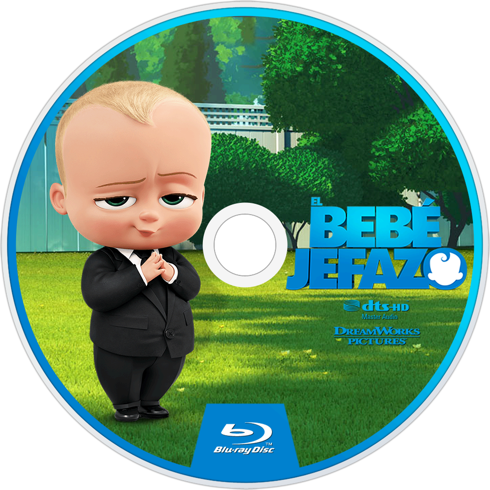 The Boss Baby Bluray Disc Image - Ultimate Sticker & Activity [book] (1000x1000), Png Download