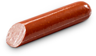Vienna Style Cooked Salami - Cervelat (400x400), Png Download