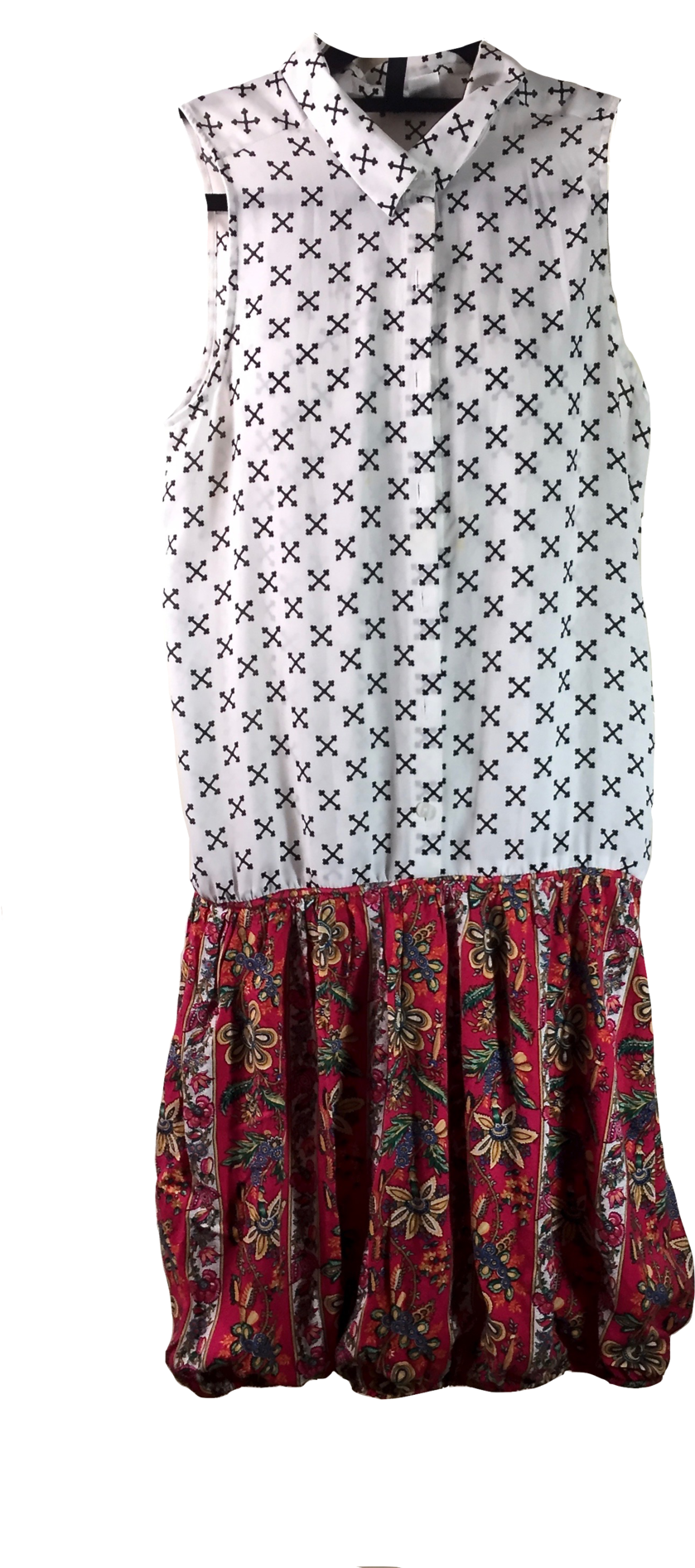 Criscrossdress - Portable Network Graphics (1000x1892), Png Download