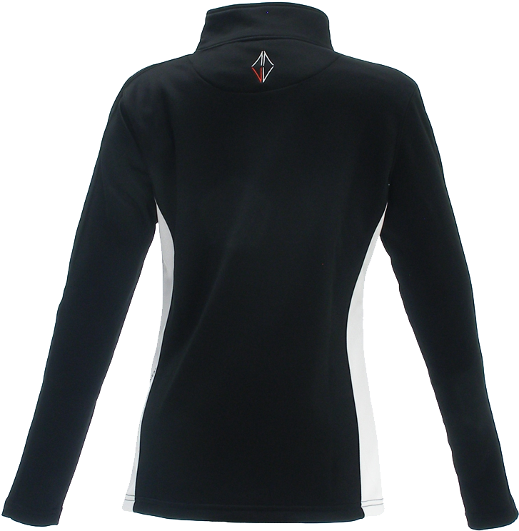 Woman Camara Midlayer Black Front - Polar Fleece (1000x1000), Png Download