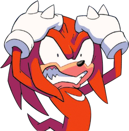 Knuckles The Echidna Relatable Pictures Of Knuckles - Sonic The Hedgehog (492x482), Png Download